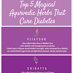 Magical Herbs That Cure Diabetes