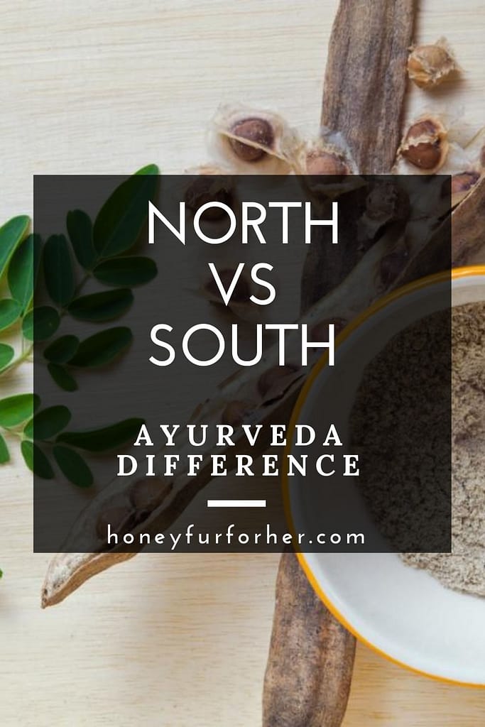 North Vs South Ayurveda Difference Pinterest Pin 1