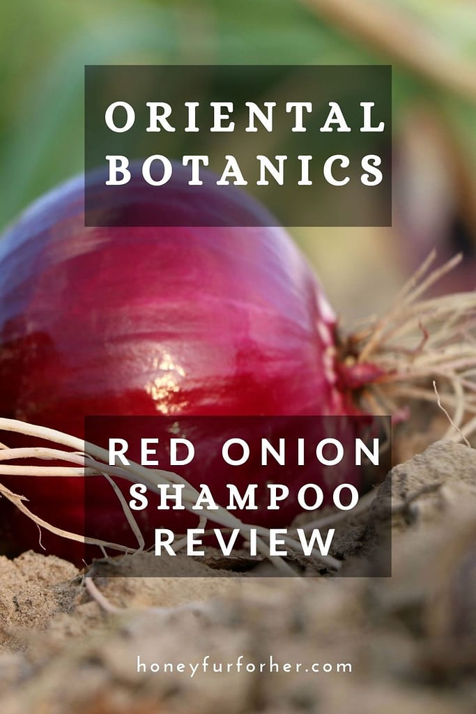 Oriental Botanics Shampoo Review Pinterest Graphics