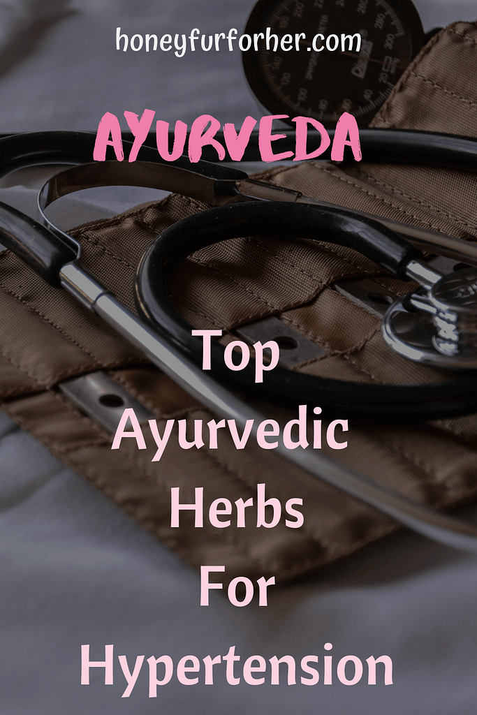 Ayurvedic Herbs For Hypertension Pinterest Graphic