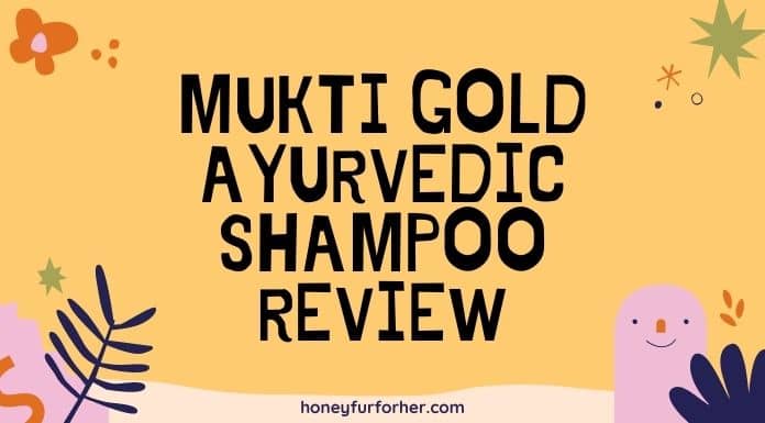 Mukti Gold Ayurvedic Shampoo Review Feature Image