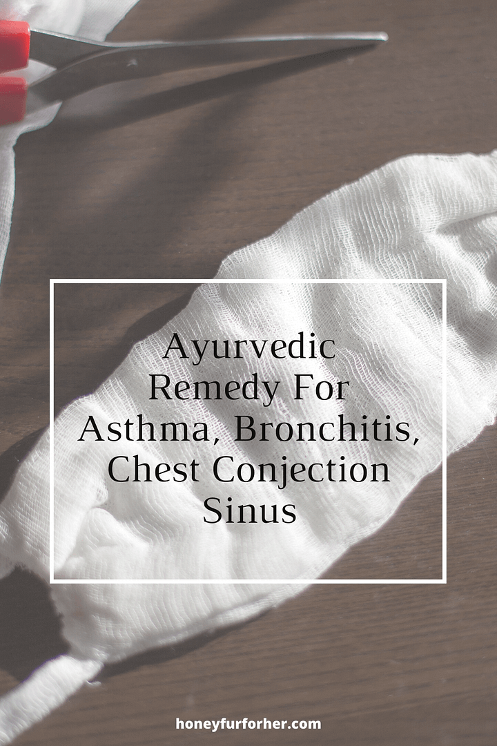 Ayurvedic Natural Home Remedy For Asthma, Bronchitis Pinterest Pin
