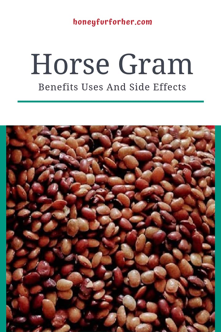 Horse Gram Benefits And Side Effects Pinterest Pin Graphic