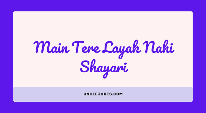Main Tere Layak Nahi Shayari Feature Image