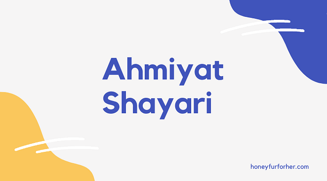 Ahmiyat Shayari Feature Image