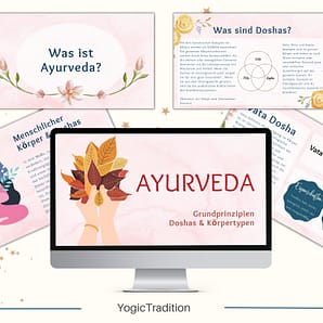 Ayurveda Basic Principles Powerpoint ppt and Keynote Presentation In German, What is Ayurveda, What are Vata, Pitta & Kapha Doshas and Personality