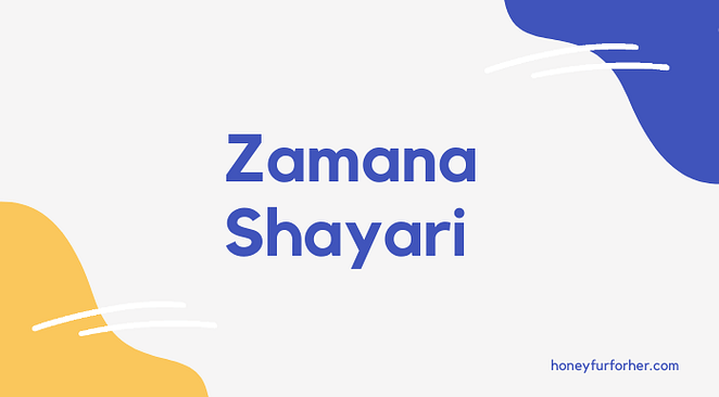 Zamana Shayari Feature Image